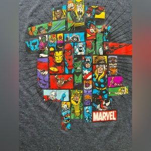 Disney Store Marvel Superheroes T-shirt : Size Medium.